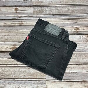 Levi's 511 Slim Fit Black Jeans Modern‎ Stretch Denim Pants 30x27 Actual